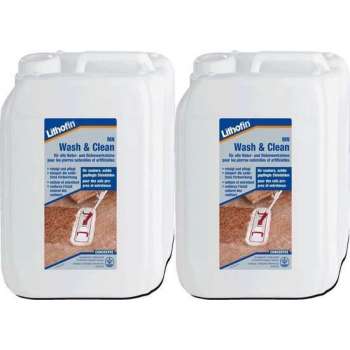 Lithofin MN Voordeelpack - Wash & Clean - Dagelijks onderhoudsproduct NATUURSTEEN - 2 x 5 L