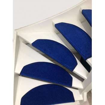 Trapmatten Twist- 56x20 cm- Blauw- 15 stuks