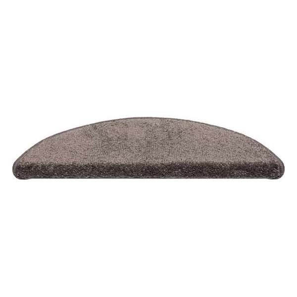 Trapmat Oslo taupe maat 17*56 cm set 15 stuks