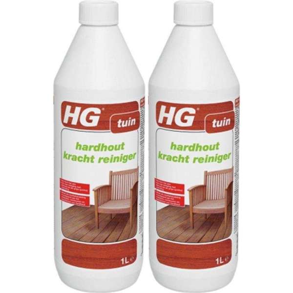 HG Hardhout Krachtreiniger - 1000 ml - 2 Stuks !