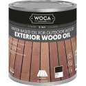 Onderhoudsolie - Woca - Exterior oil - Zwat - 0,75 L