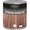 Onderhoudsolie Buiten - Woca - Exterior oil - Voor houten oppervlak - Walnoot kleur - 0,75 L