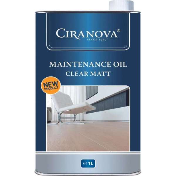 CIRANOVA MAINTENANCE OIL clear matt 1 liter