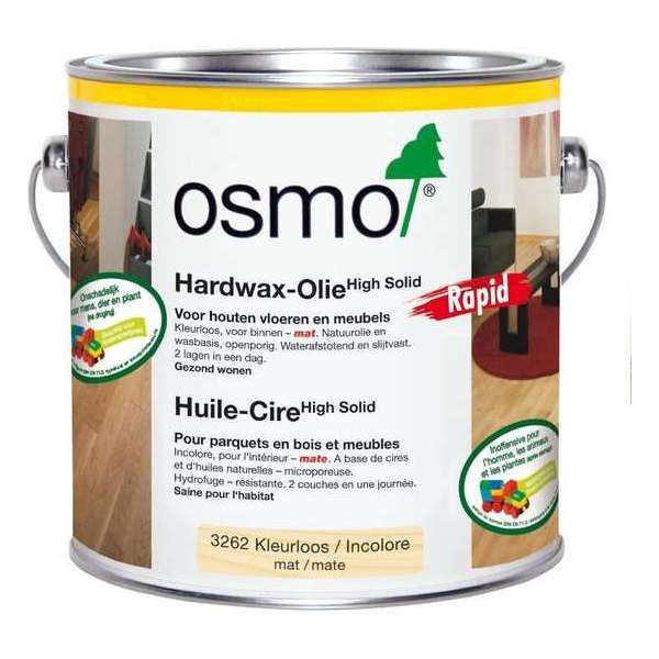 Osmo 3262 Rapid Hardwaxolie Mat - 0.75 liter