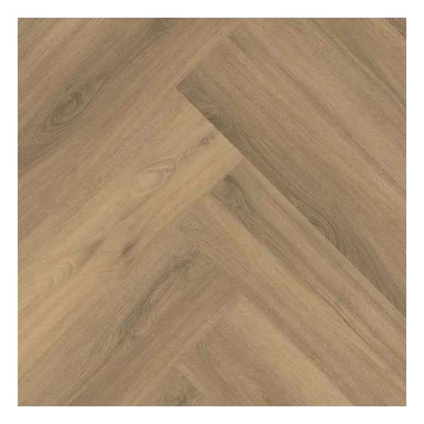 Ambiant Spigato Natural 1.132 m² | Lijm PVC vloer | Visgraat look | Bruin