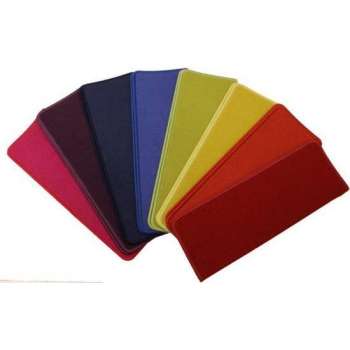 Pakket 15x Elite Regenboog Rechte Trapmatten 56x17x3,5