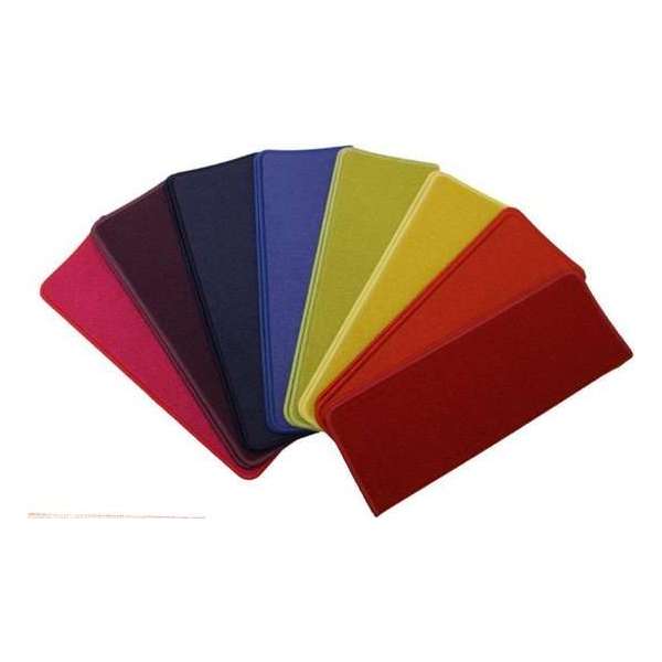 Pakket 15x Elite Regenboog Rechte Trapmatten 56x17x3,5