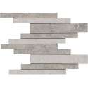 Keramische tegel Mosaic Bristol Stripes Cold- 30x45 - Woodson and Stone - grijs