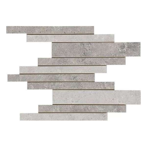 Keramische tegel Mosaic Bristol Stripes Cold- 30x45 - Woodson and Stone - grijs