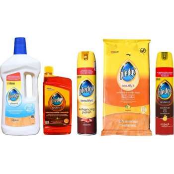 Pledge Pakket Original 750ml + Revive it 250ml + Classic Spray 250ml + Original doekjes 12x + Revive it spray 250ml