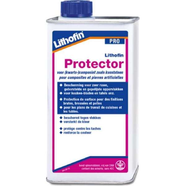 Lithofin PRO - MN Protector voor Composiet - 1 Liter - Bescherming voor composiet aanrechtbladen vloeren en andere oppervlakken