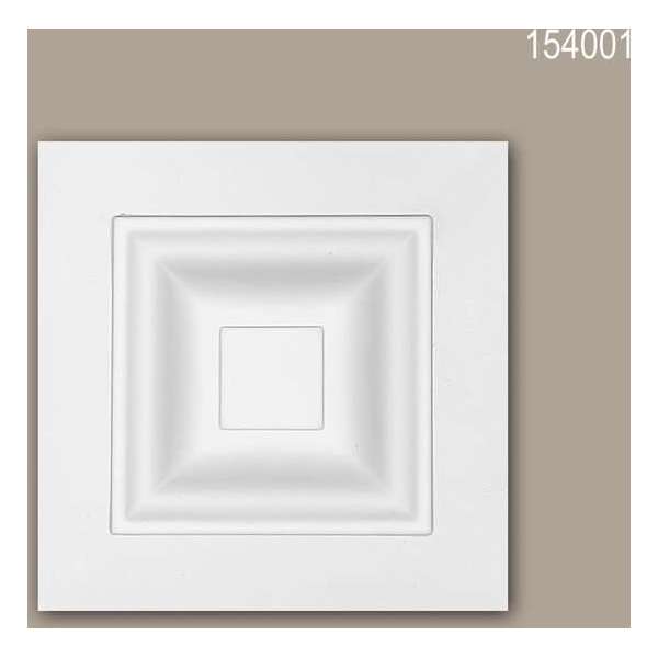 Decorative element 154001 Profhome Deuromlijsting modern design wit