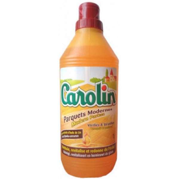 Carolin - Vloerreiniger Modern Parket - 6 x 1 Liter - Voordeelverpakking