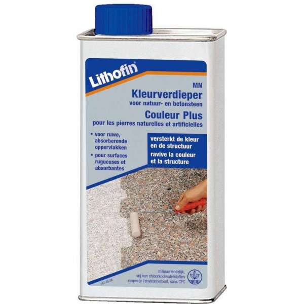 MN Kleurverdieper - Natuursteen impregneer-kleurverdieper - Lithofin - 5 L