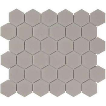 0,91m² - Mozaiek Tegels - Barcelona Hexagon Taupe Mat 5,1x5,9