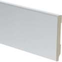 Hoge plinten - MDF - Moderne plint 70x9 mm - Wit - Voorgelakt - RAL 9010 - Per stuk 2,4m