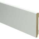 Hoge plinten - MDF - Moderne plint 90x12 mm - Wit - Voorgelakt - RAL 9010 - Per stuk 2,4m