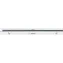 Roestvrij stalen leuning, trapleuning 130 cm - trap leuning rvs geborsteld - met houders - 1300 mm - Multistrobe