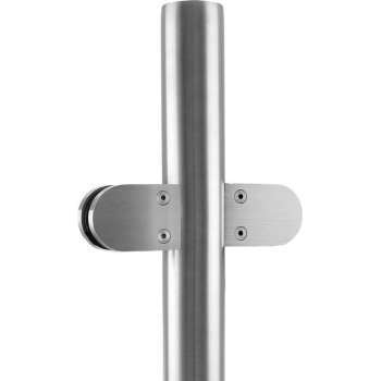 MonsterShop Stainless Steel Balustrade, Mid Post, 90cm H