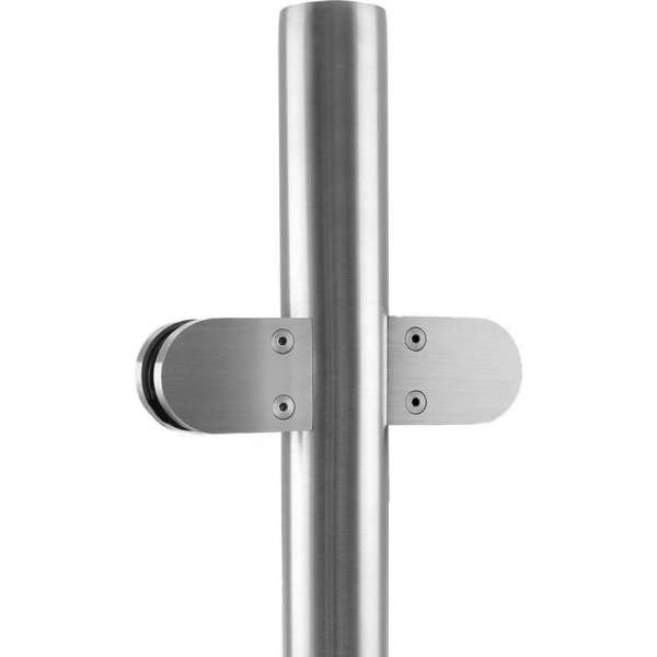 MonsterShop Stainless Steel Balustrade, Mid Post, 90cm H