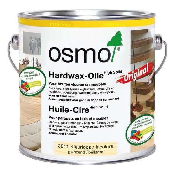 Osmo Hardwaxolie 3011 Glans - 2.5L