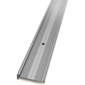 Aluminium trapprofiel - Zilver - Verzonken geboord - 14mm x 44,5mm x 3,00m