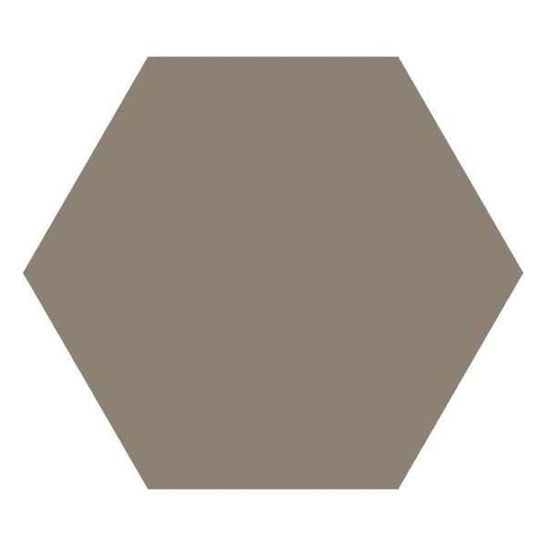 1,16m² - Hexagon / zeshoek vloer- en wandtegels - Timeless Taupe Mat 15x17 - Wandtegels keuken / badkamer