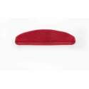 Trapmat velours Rood 17*56 cm Set 15 stuks