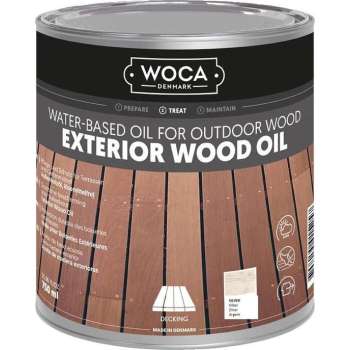 Woca Exterior Oil Zilver - 0,75 Liter