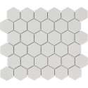 0,91m² - Mozaiek Tegels -  Barcelona Hexagon Extra Wit 5,1x5,9