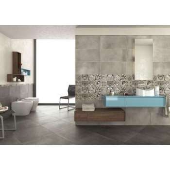 Herberia Ceramiche Vloer- en wandtegel Timeless Anthracite 60x60 cm Gerectificeerd Industriële look Mat Antraciet