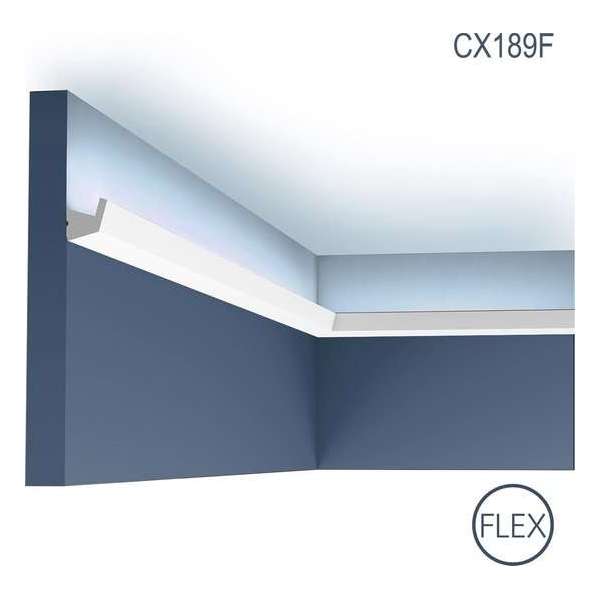 Profiel voor indirecte verlichting Orac Decor Modern CX189F Flexibel