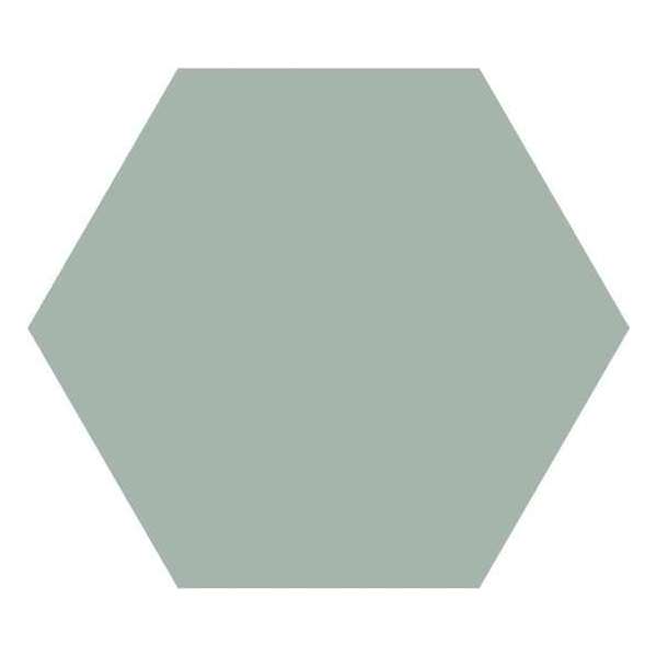 1,16m² - Hexagon / zeshoek vloer- en wandtegels - Timeless Jade Mat 15x17 - Wandtegels keuken / badkamer