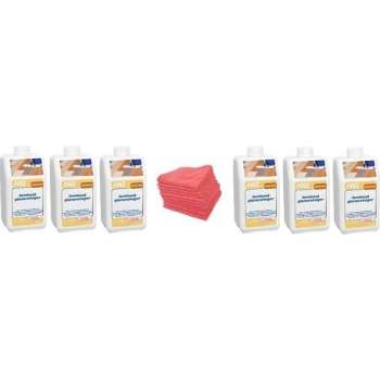 HG laminaat glansreiniger (HG product 73) Doos 6 Stuks + 10 Microvezeldoeken