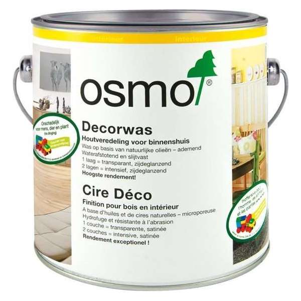 Osmo Decorwas 3111 0,75L White Wash | Hout Olie Binnen