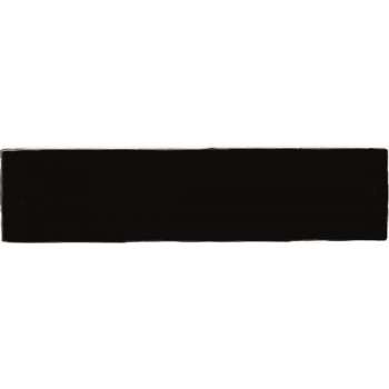 1m² - Wandtegels Keuken / Badkamer Allegro Black Glans - 7,5x28 cm