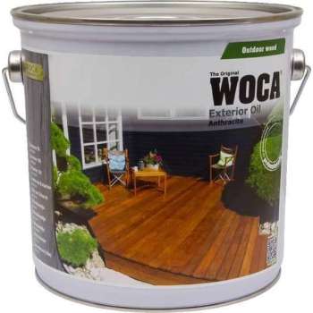 WOCA Exterior Oil ANTRACIET - 3 liter