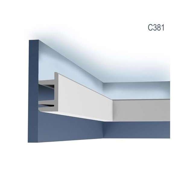 Profiel voor indirecte verlichting C381 Orac Decor Luxxus