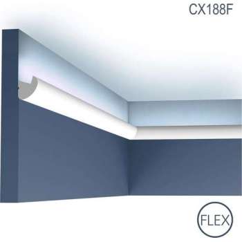 Profiel voor indirecte verlichting Orac Decor Modern CX188F Flexibel