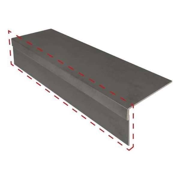 Maestro Steps - Stootbord (3 stuks) | Laminaat | Betonlook Dark Grey Stone | 130 x 20 cm