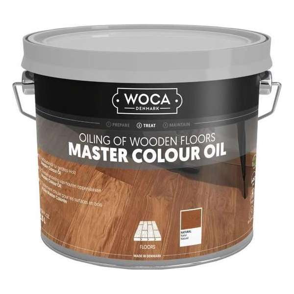 Onderhoudsolie - Colour oil - Woca - Naturel - 2,5L