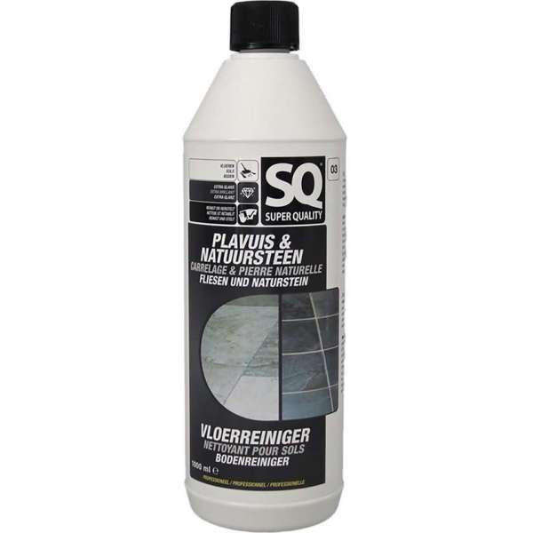 SQ - Super Quality - Plavuis, natuursteen en marmer - Vloerreiniger - 1 liter