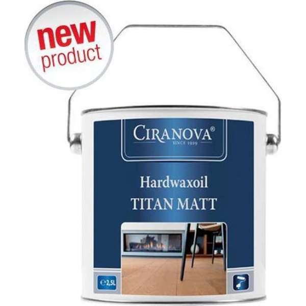 CIRANOVA HARDWAXOIL TITAN 0.75  LITER