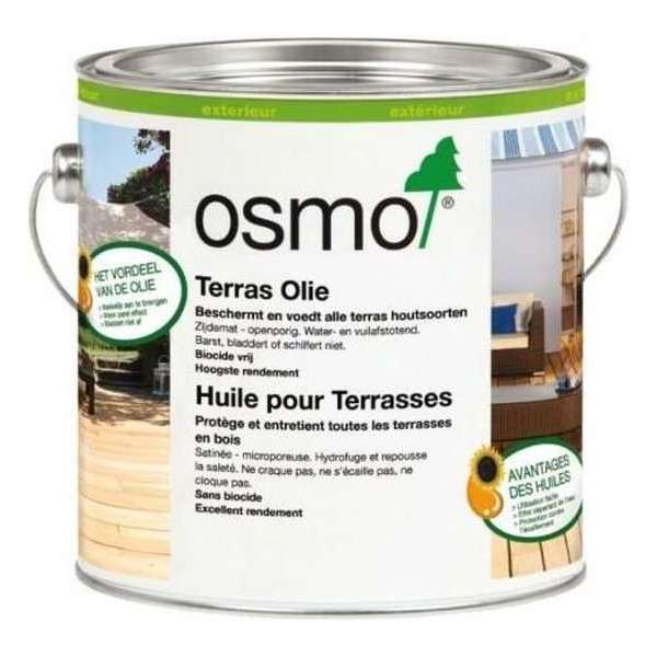 Osmo Terrasolie 010 Thermohout - 2,5 liter