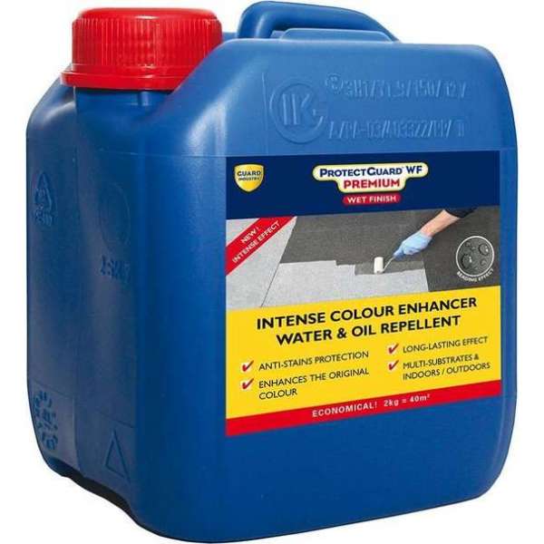 Impregneer / Impregneermiddel met kleurverdiepende werking voor terras en oprit - ProtectGuard Wet Finish Premium 2L