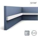 Orac Decor SX194F Buigbare Plafondlijst | Middenklasse | L 200 x H 2 x B 1 cm