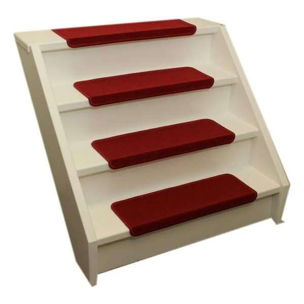 Trapmatten 15x Elite Rood 56x17x3,5  Recht