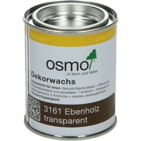 OSMO Decorwas TR3161 Ebbenhout 0,125L