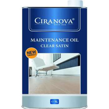 Ciranova maintenance oil - clear satin - 1L