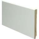 Hoge plinten - MDF - Moderne plint 120x12 mm - Wit - Voorgelakt - RAL 9010 - Per stuk 2,4m